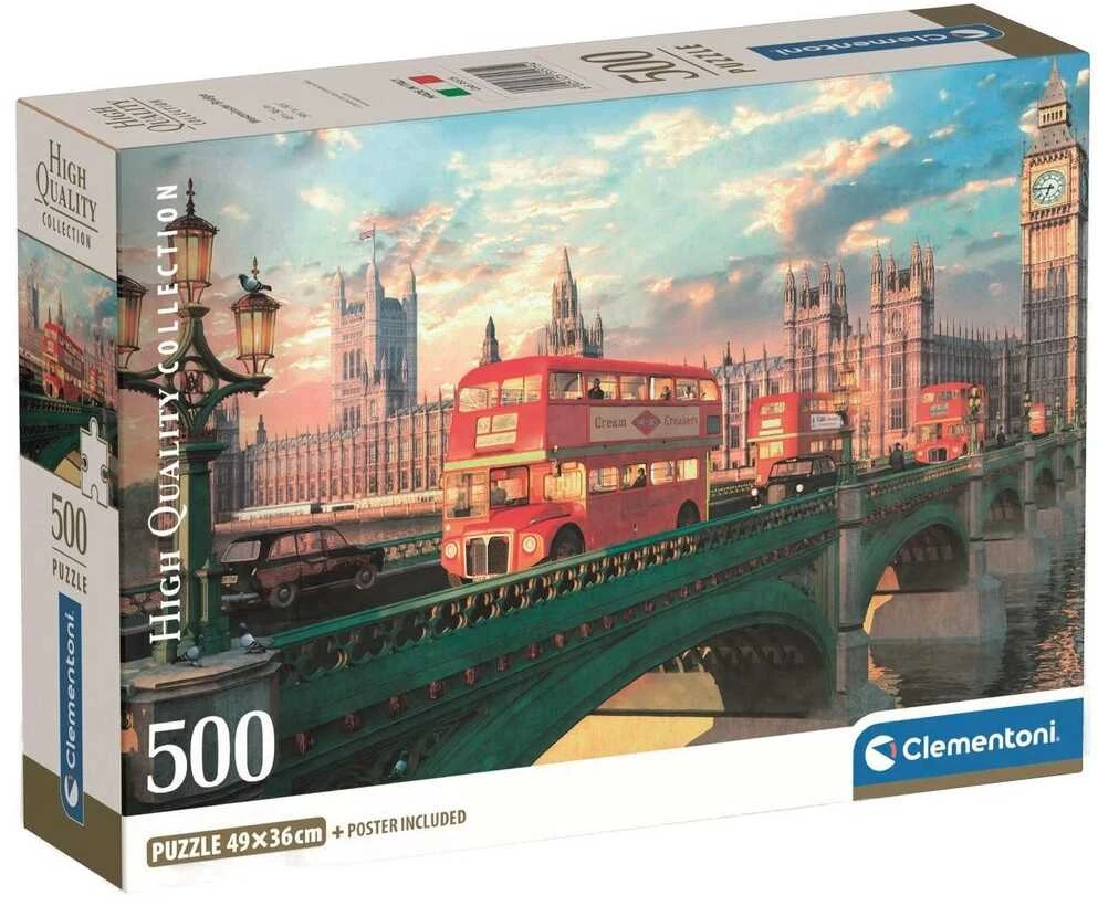 Clementoni Dėlionė 500 vnt. - Vestminsterio tiltas