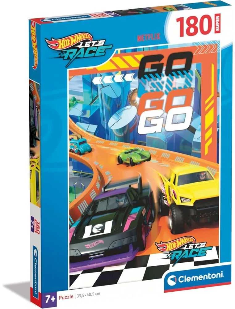 Clementoni Dėlionė 104 vnt. -  Hot Wheels