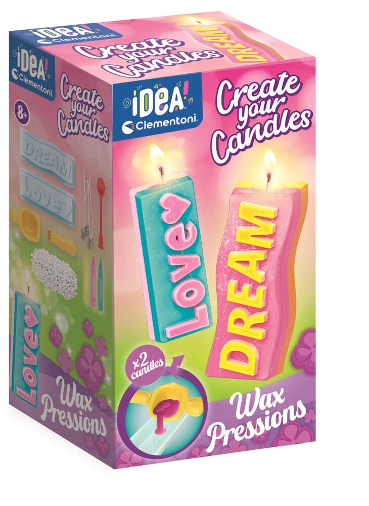 Clementoni Toys CLE IDEA mini žvakių fabrikas Naujienos 18353 P