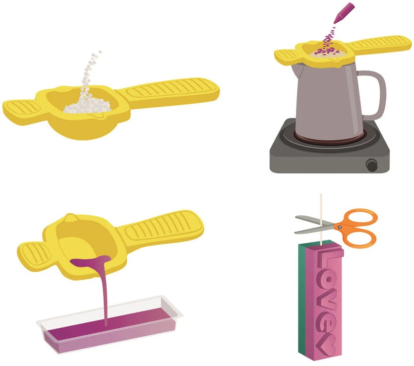Clementoni Toys CLE IDEA mini žvakių fabrikas Naujienos 18353 P