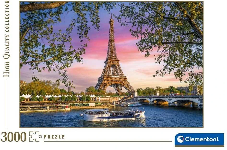 Dėlionė Puzzle Clementoni IRON LADY IN Rožinis 33039. 3000 pcs.
