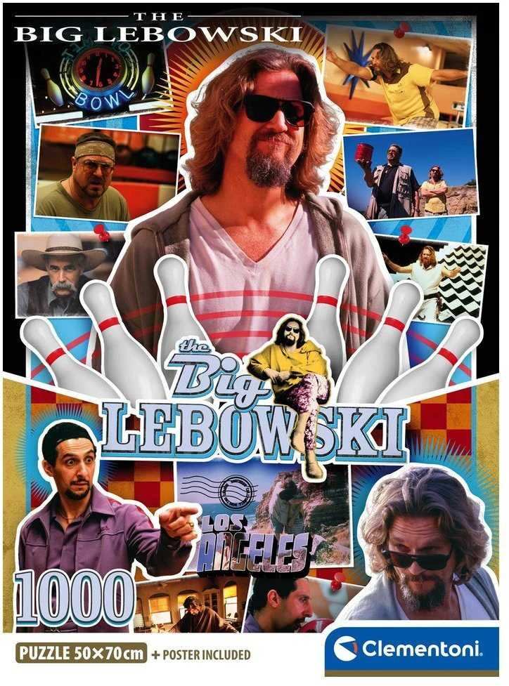 Clementoni Dėlionė 1000 vnt. - Didysis Lebovskis
