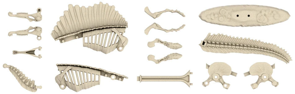 Clementoni žaislai CLE mokslo pramogos Fossil.JW Spinosaurus 19461