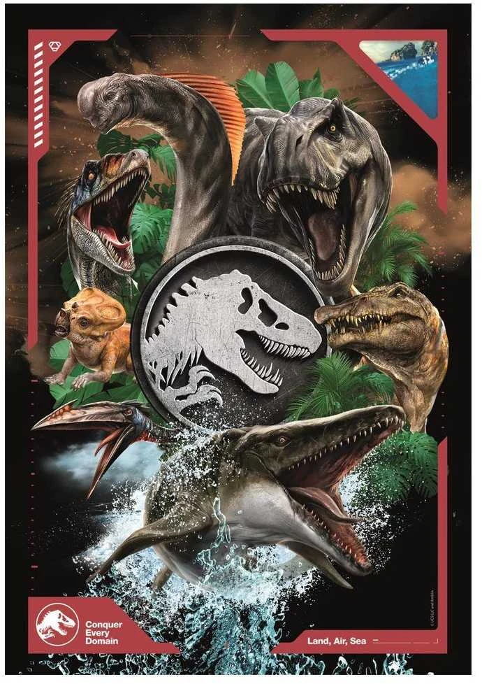 Dėlionė Clementoni Jurassic world 29098, 180 vnt