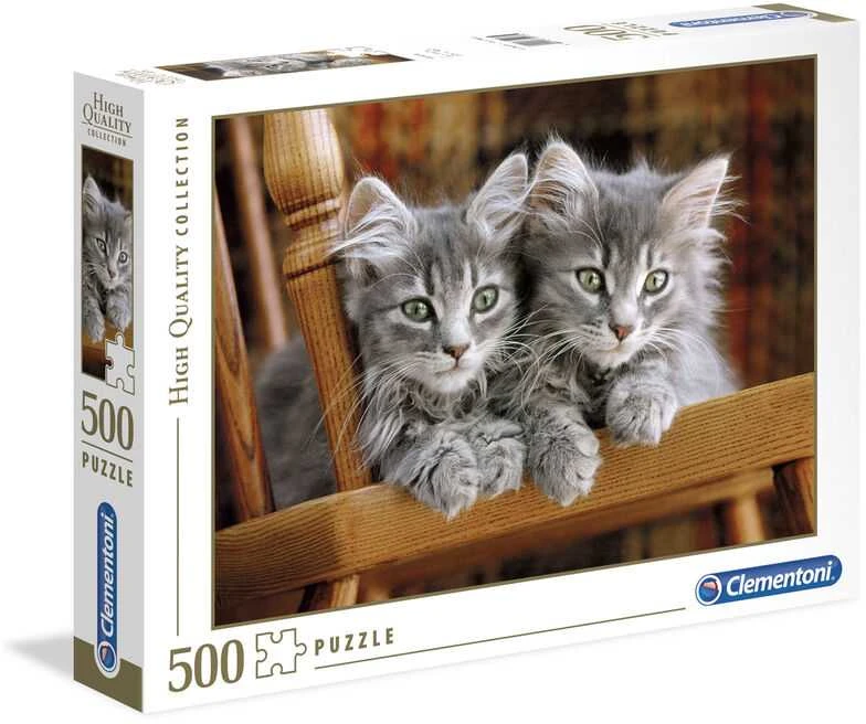 Clementoni Dėlionė 500 vnt. - Kačiukai