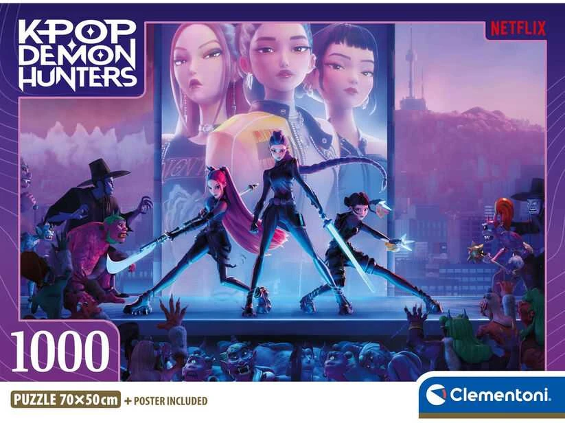 Clementoni Dėlionė 1000 vnt. - K-Pop Demon Hunter