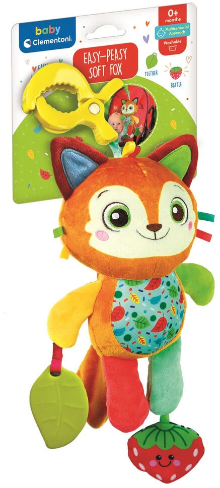 Clementoni Little Fox plush toy