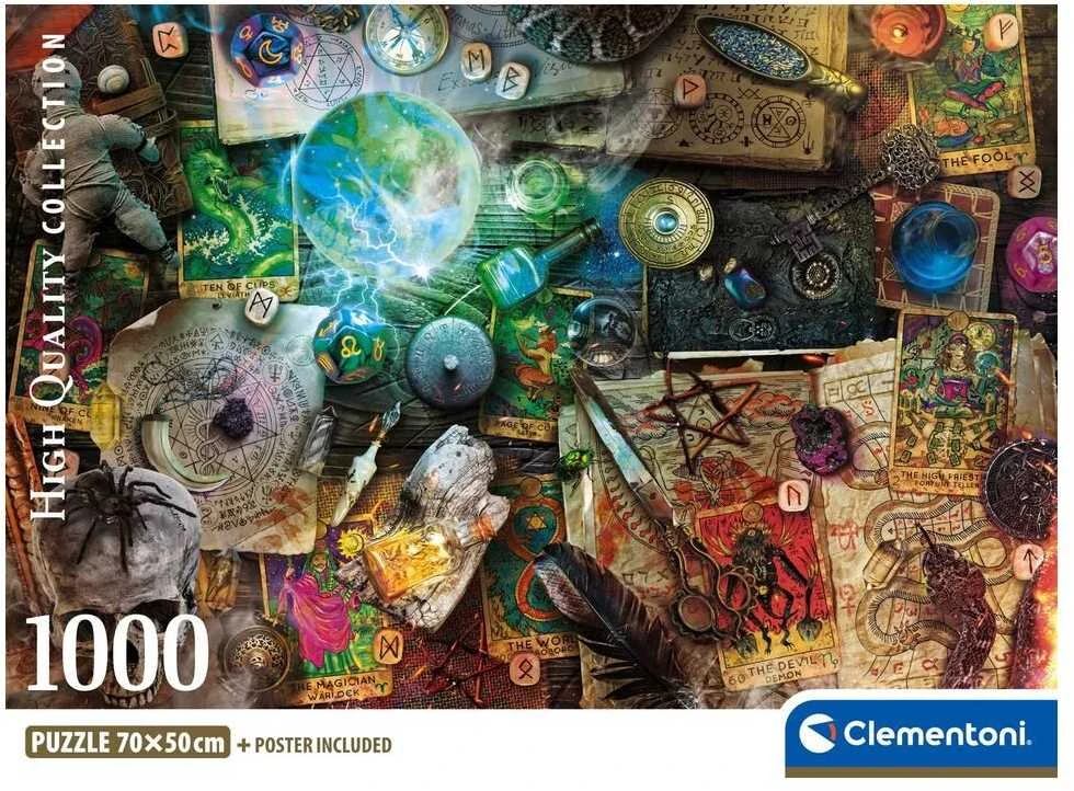 Clementoni Dėlionė 1000 vnt. - Raganavimas