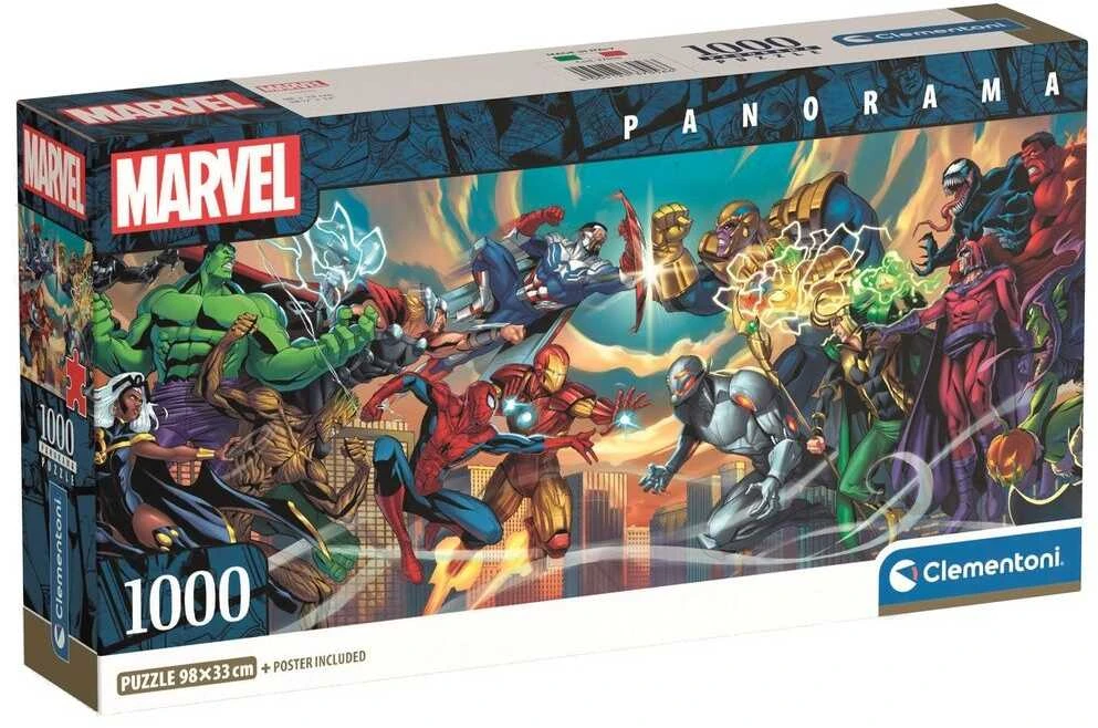 Clementoni Dėlionė 1000 vnt. - Marvel