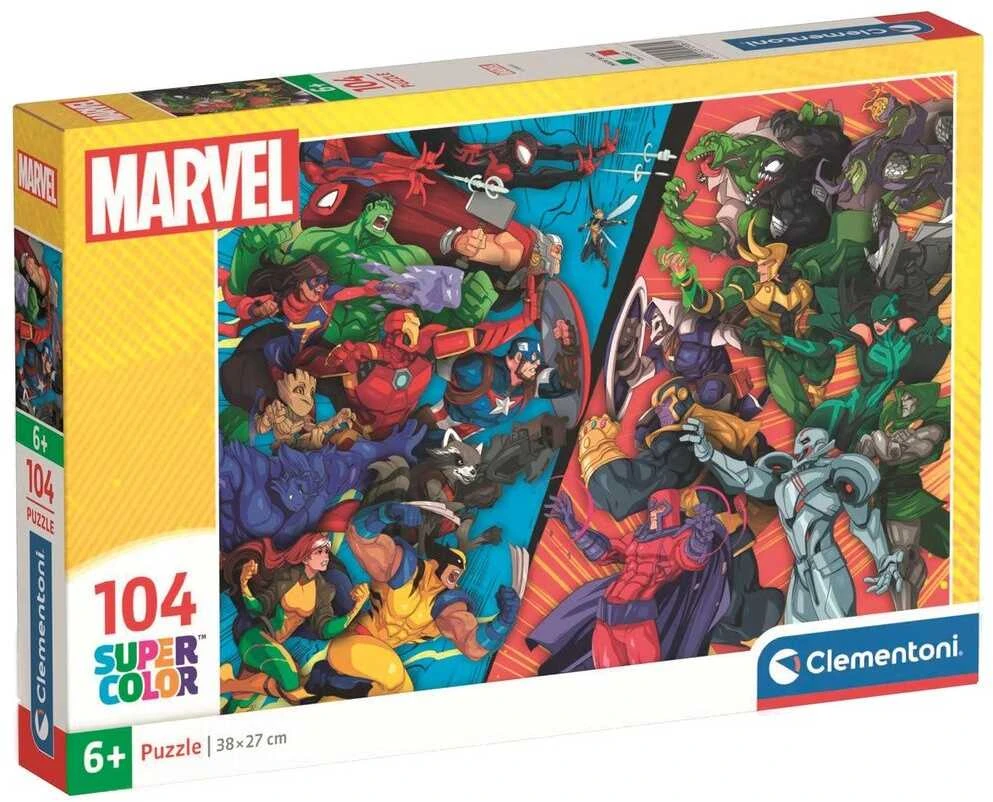 Clementoni Dėlionė 104 vnt. - Marvel