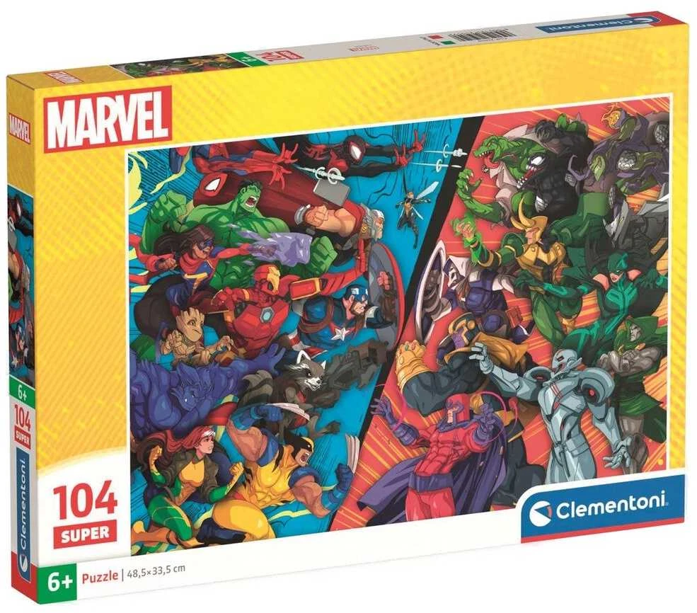 Clementoni Dėlionė 104 vnt. - Marvel