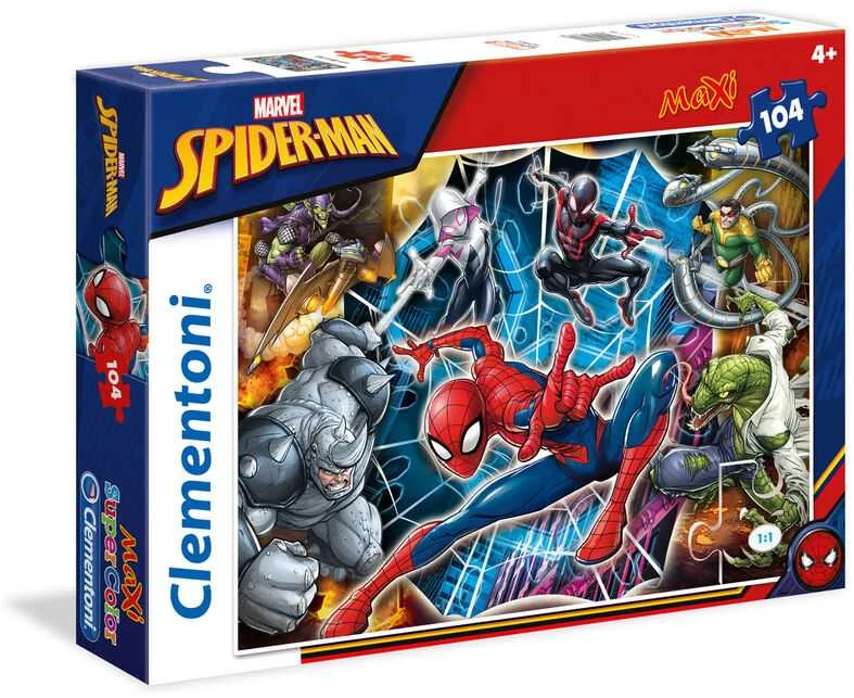 Clementoni Dėlionė 104 vnt. - Žmogus-voras (Spider-Man)