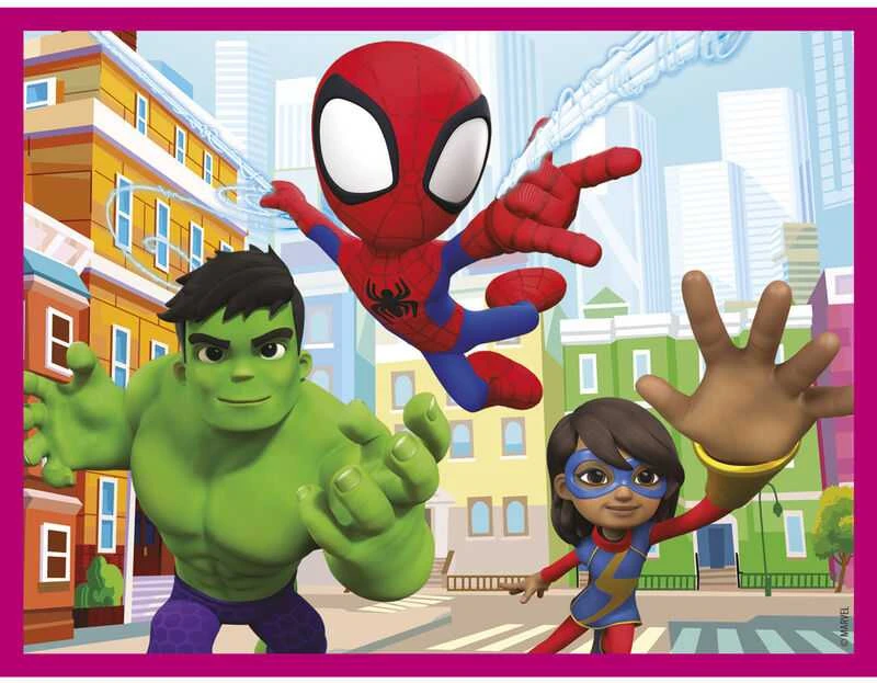 Clementoni CLE Cubi klocki 12 Spidey_His AmazingFriends 41198