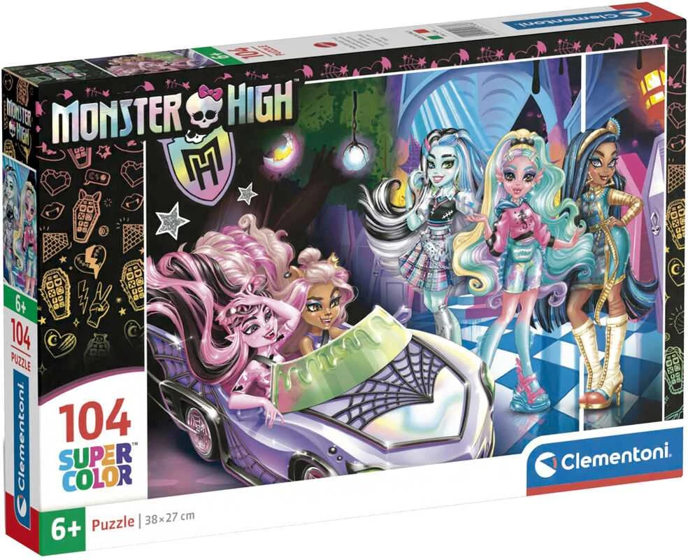 Clementoni Dėlionė 104 vnt. - Monster High