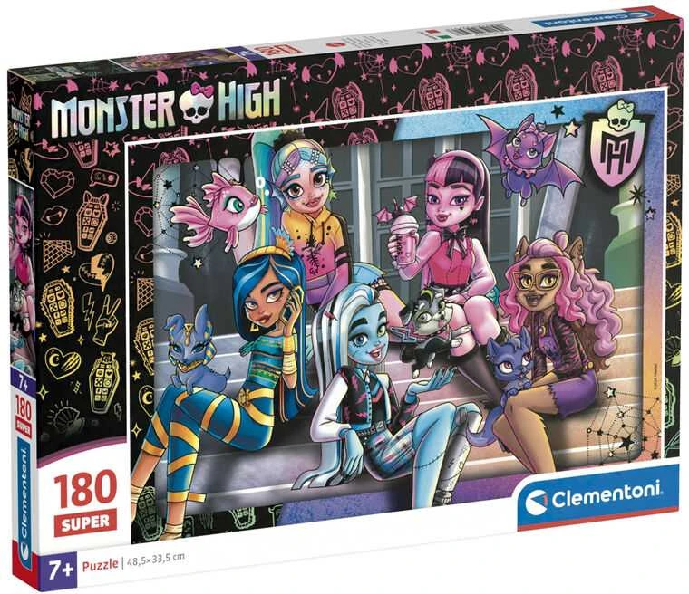 Clementoni Dėlionė 180 vnt. - Monster High