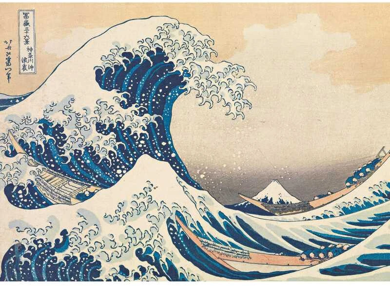 Clementoni Dėlionė 1000 vnt. - Kacušika Hokusajis: Didžioji Kanagavos banga (The Great Wave off Kanagawa)