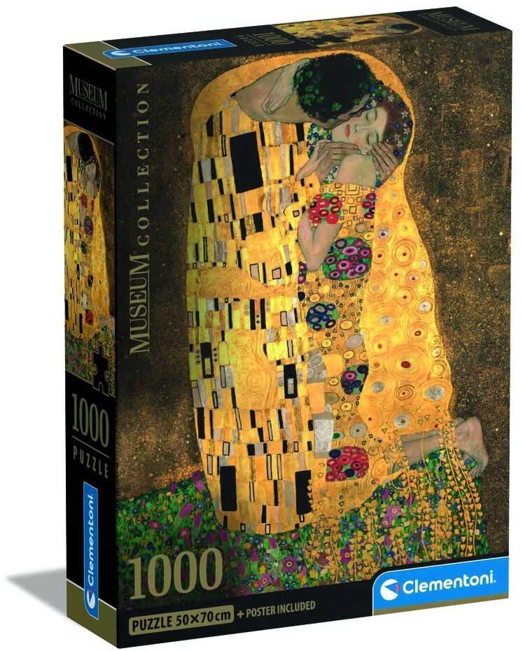 Clementoni Dėlionė 1000 vnt. - Gustavas Klimtas: Bučinys
