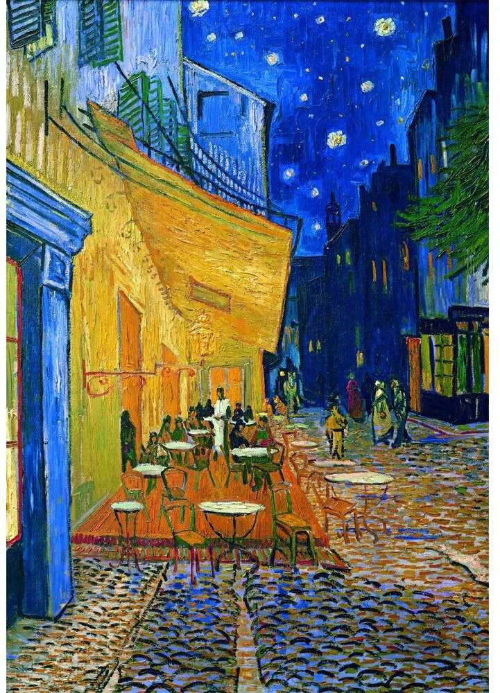 Clementoni Dėlionė 1000 vnt. - Vincentas van Gogas: Kavinės terasa naktį