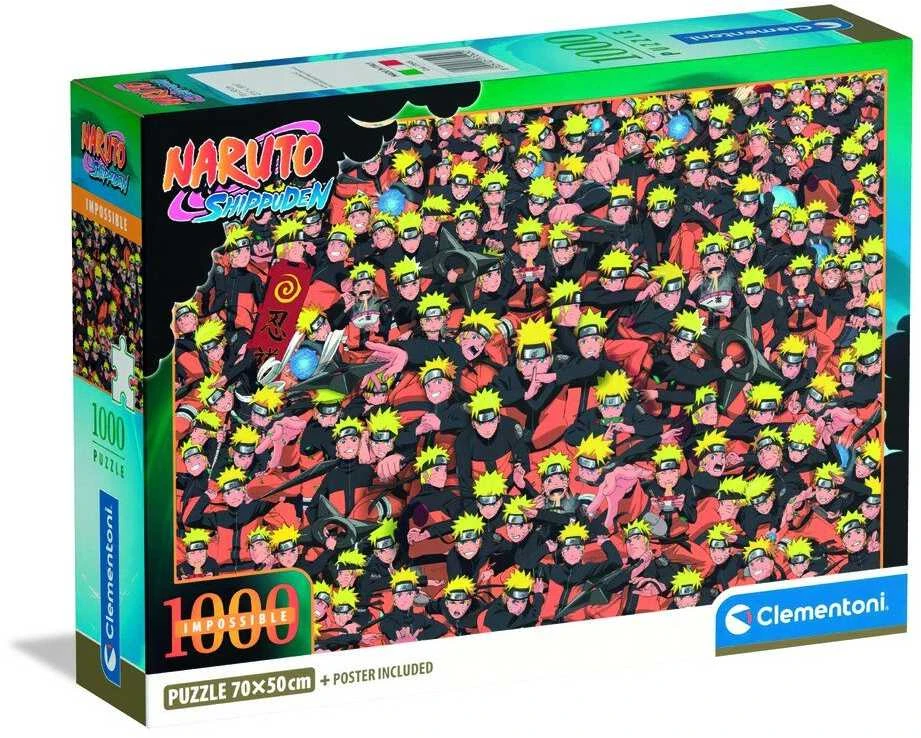 Clementoni Dėlionė 1000 vnt. - Naruto Shippuden aprašymas - Prekės nuotrauka