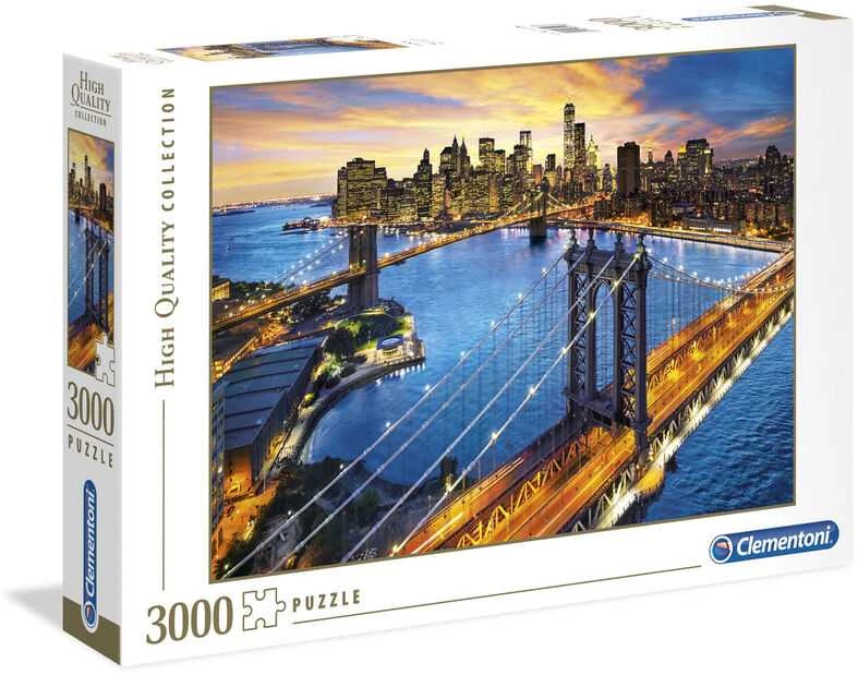 Clementoni Dėlionė 3000 vnt. - Niujorkas (New York)