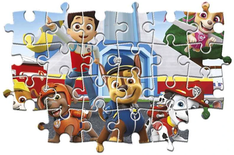 Clementoni Dėlionė 104 vnt. - Šunyčiai patruliai (PAW Patrol)