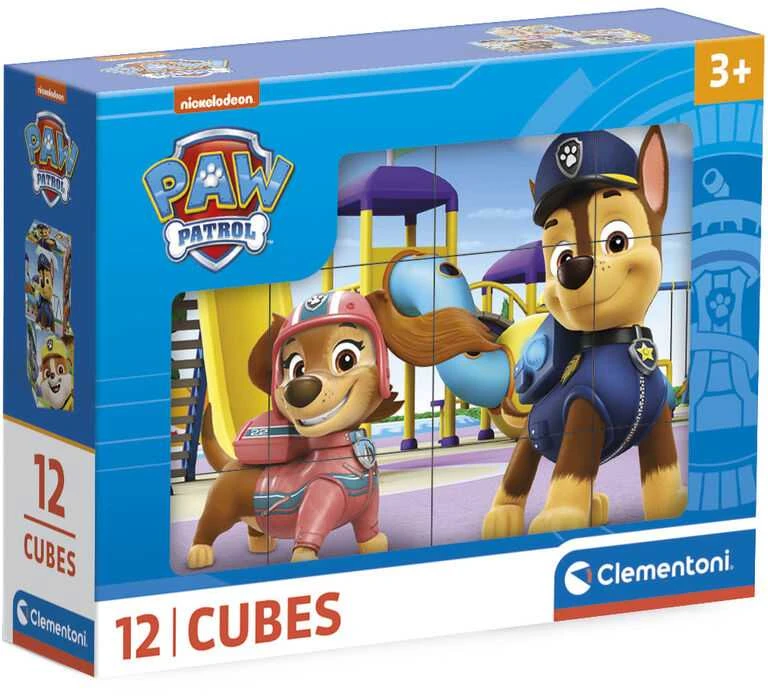 Dėlionė Clementoni CLE Cubi klocki 12 Psi Patrol 41194