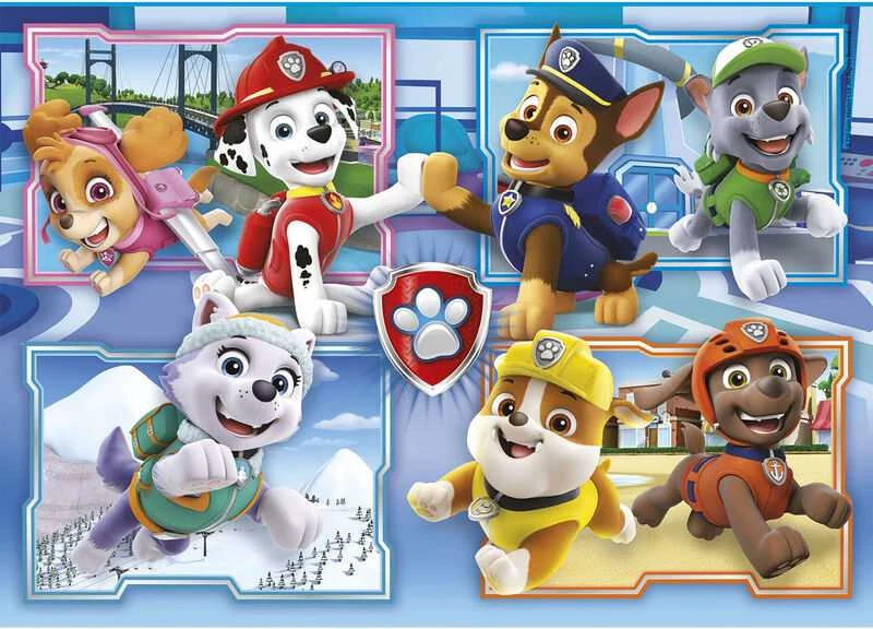 Clementoni Dėlionė 2x60 vnt. - Šunyčiai patruliai (PAW Patrol)