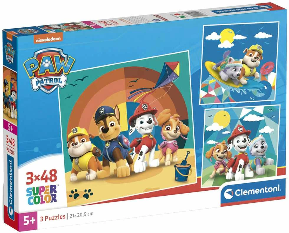Clementoni Dėlionė 3x48 vnt. - Šunyčiai patruliai (PAW Patrol)