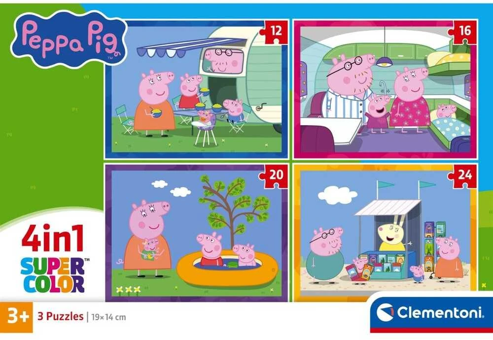 Clementoni Dėlionė 72 vnt. - Peppa pig