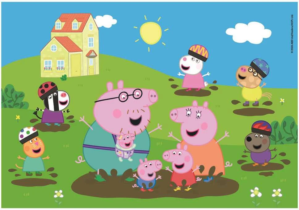 Dėlionė Clementoni CLE puzzle 104 maxi SuperKolor Peppa Pig 25017