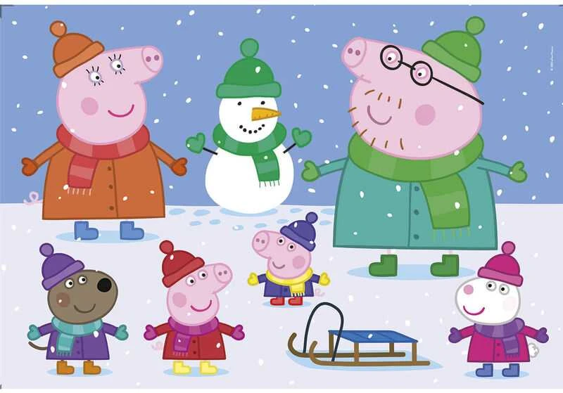 Clementoni Dėlionė 104 vnt. - Peppa Pig