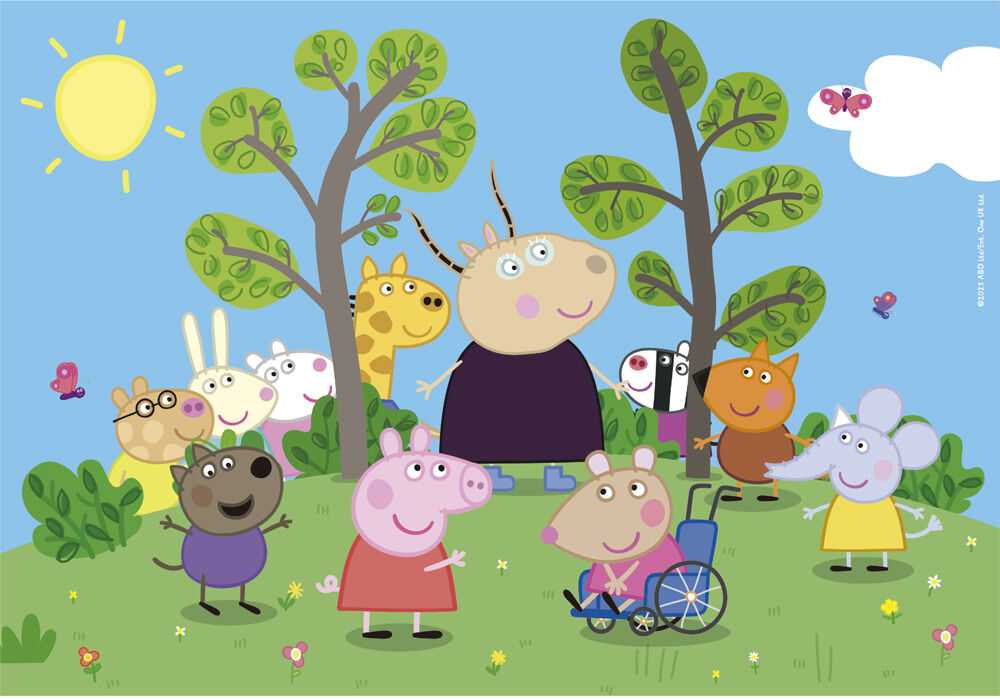 Clementoni Dėlionė 24 vnt. - Peppa Pig