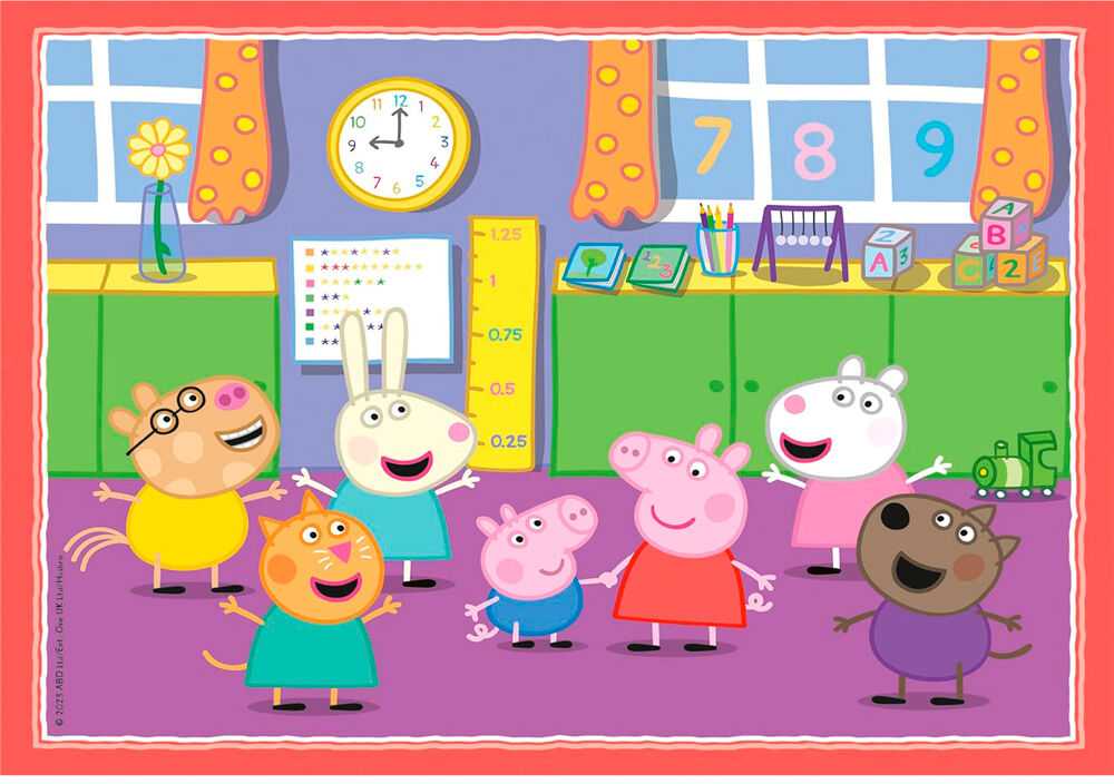 Clementoni Dėlionė 72 vnt. - Peppa Pig