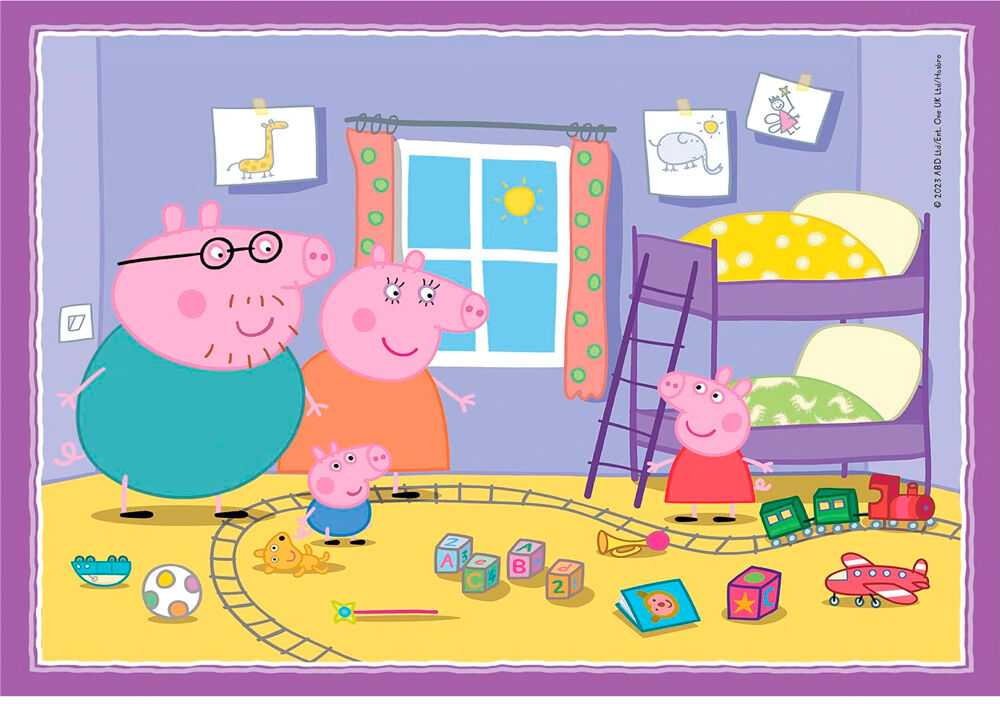 Clementoni Dėlionė 72 vnt. - Peppa Pig