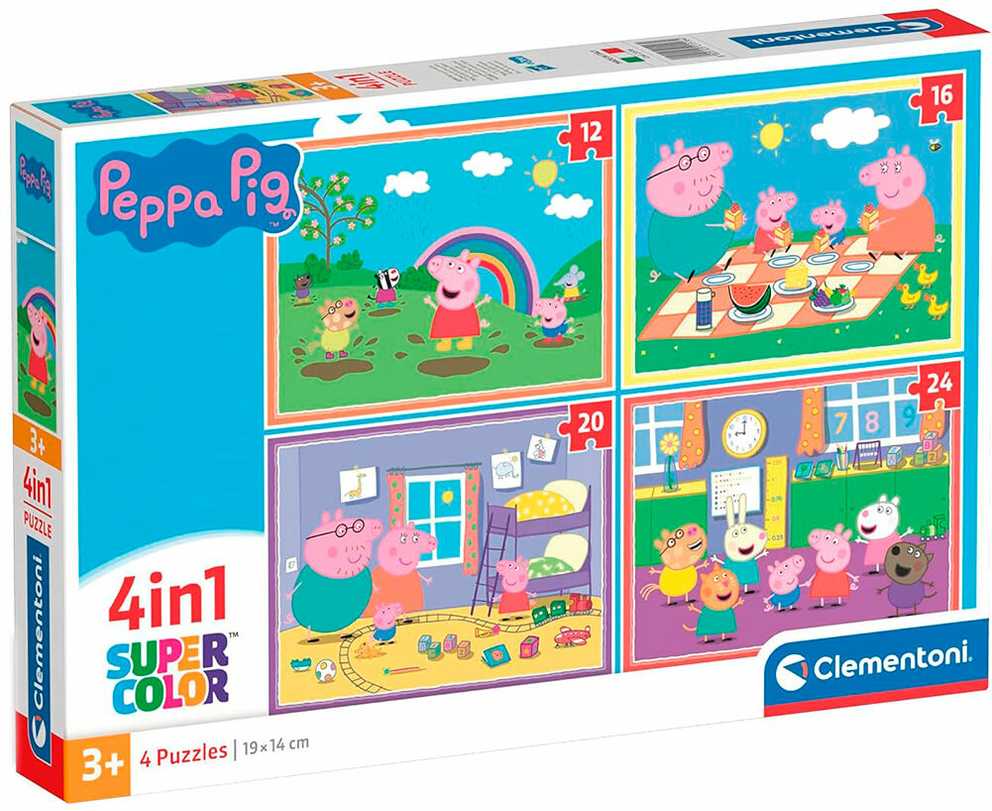 Clementoni Dėlionė 72 vnt. - Peppa Pig