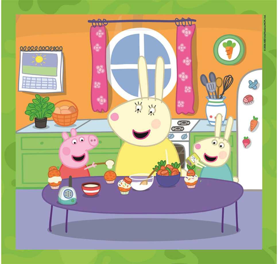 Clementoni Dėlionė 3x48 vnt. - Peppa Pig