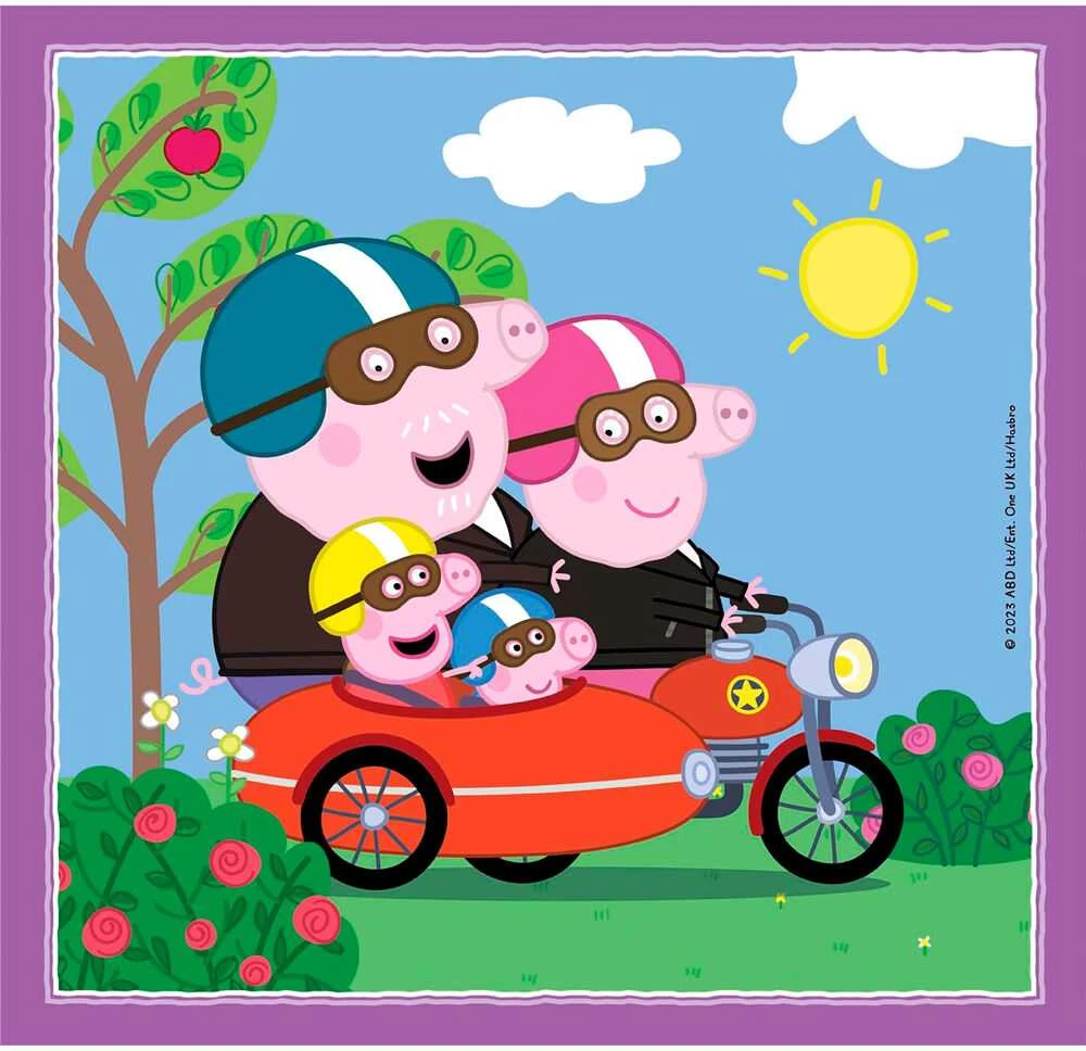 Clementoni Dėlionė 3x48 vnt. - Peppa pig