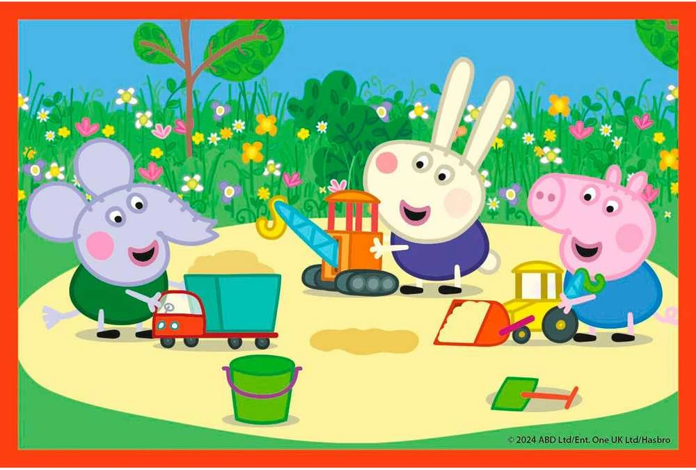 Clementoni CLE Cubi blokeliai 6 Peppa Pig 40659