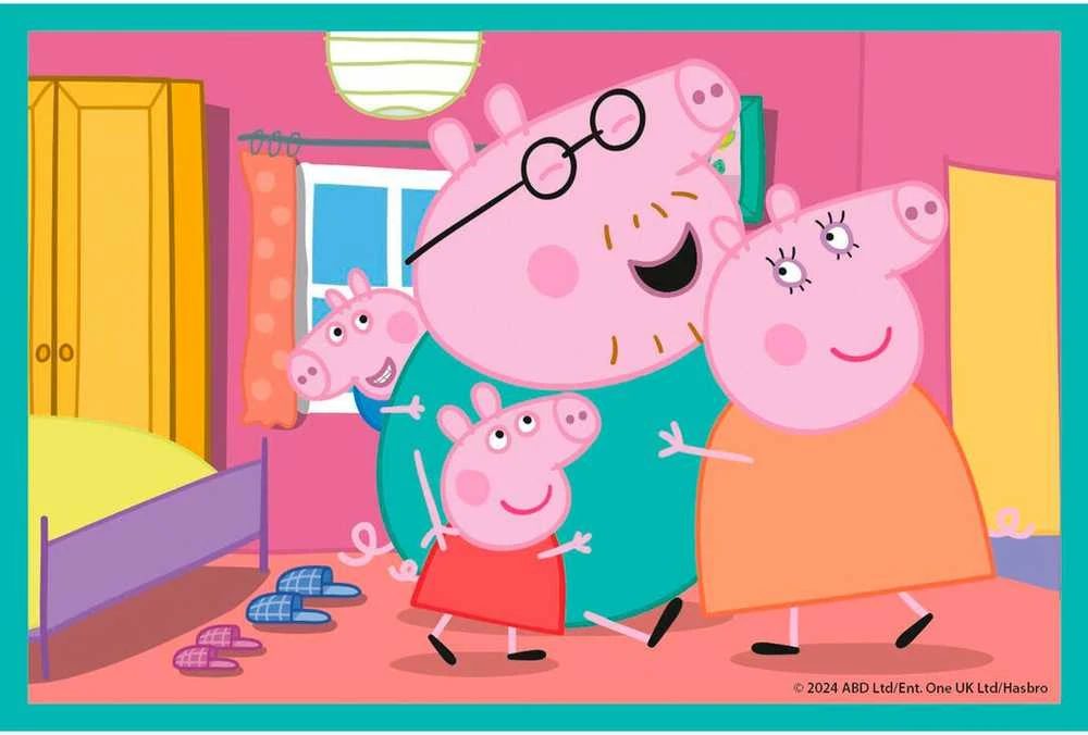 Clementoni CLE Cubi blokeliai 6 Peppa Pig 40659