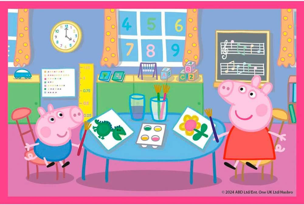 Clementoni CLE Cubi blokeliai 6 Peppa Pig 40659