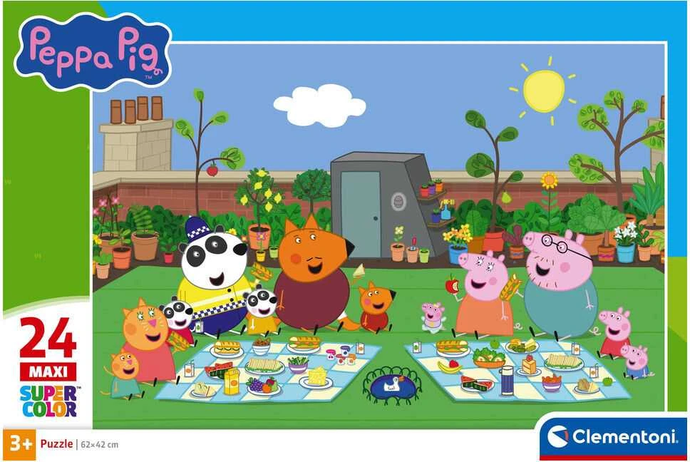 Clementoni Dėlionė 24 vnt. - Peppa pig