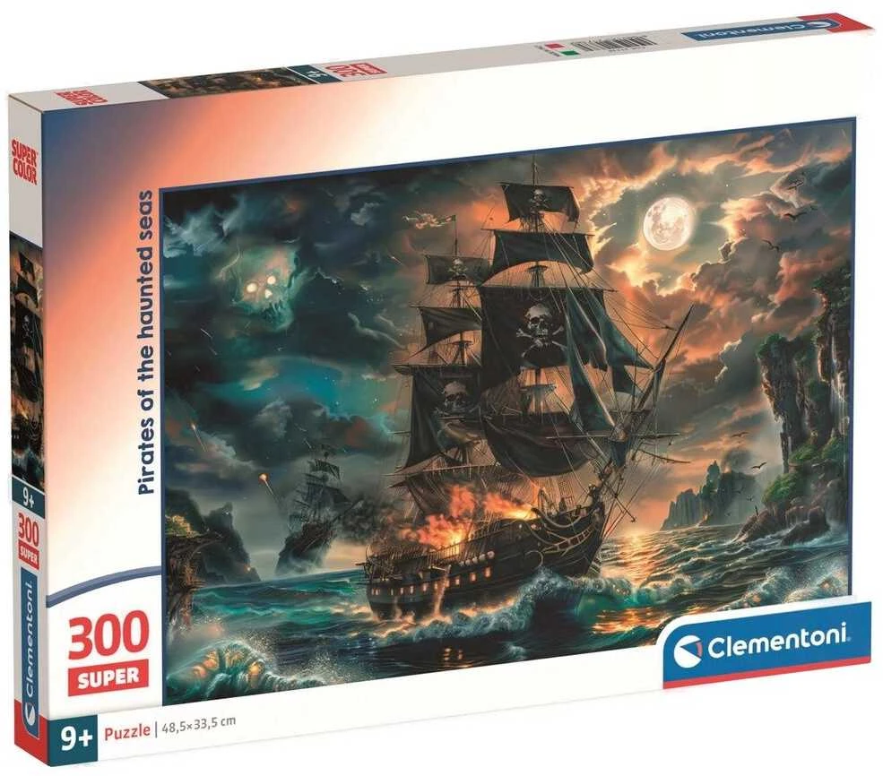 Clementoni Dėlionė 300 vnt. - Piratai