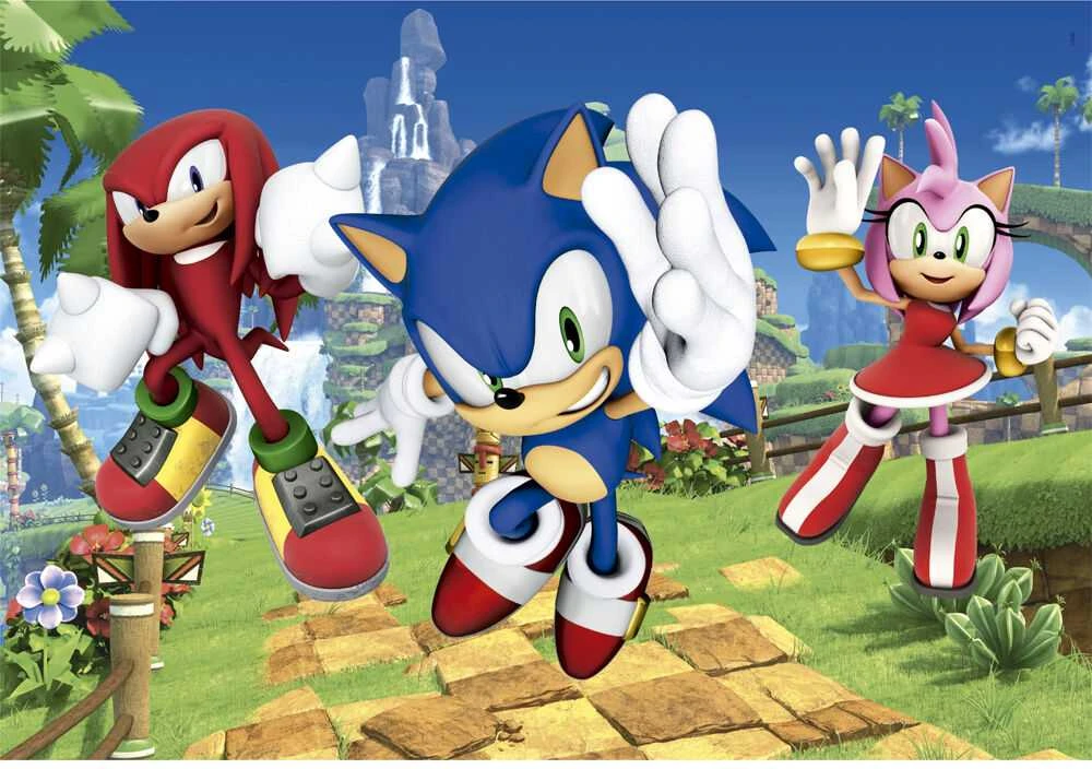 Clementoni Dėlionė 104 vnt. - Sonic