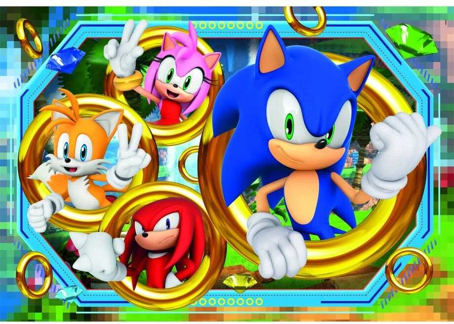 Clementoni Dėlionė 180 vnt. - Sonic