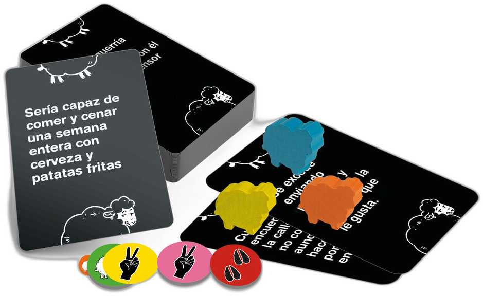 Clementoni Spanish Juodas Sheep board game