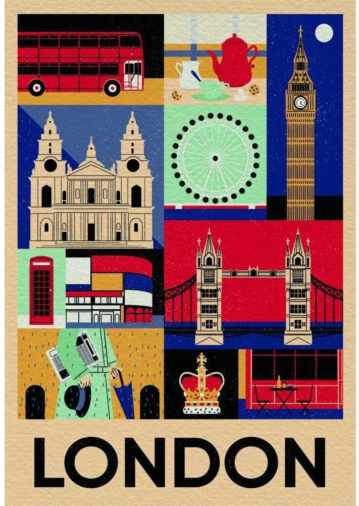 Clementoni Dėlionė 1000 vnt. - Londonas