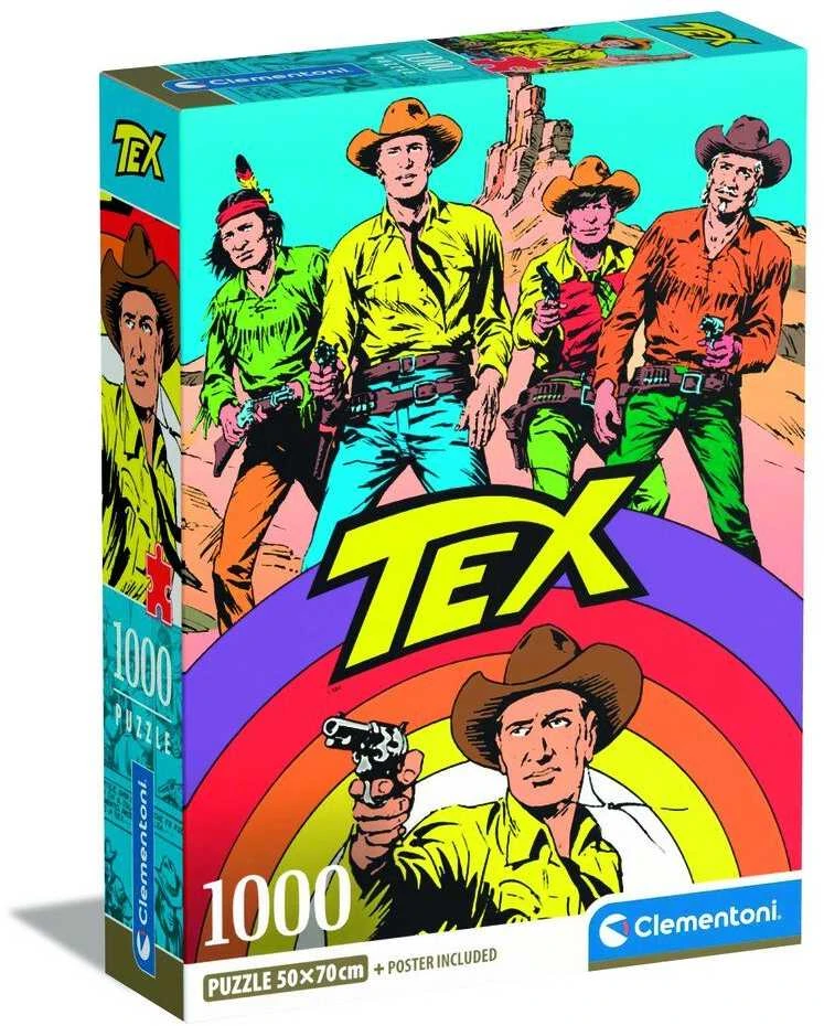Clementoni Dėlionė 1000 vnt. - Tex