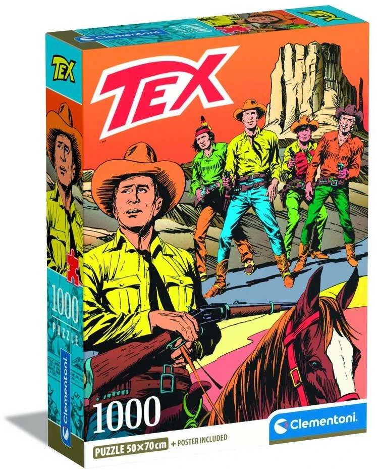 Clementoni Dėlionė 1000 vnt. - Tex