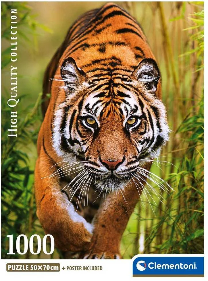Clementoni Dėlionė 1000 vnt. - Tigras