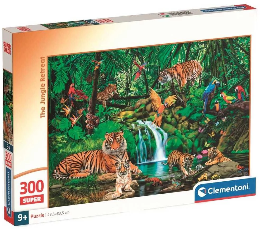 Clementoni Dėlionė 300 vnt. - Džiunglės